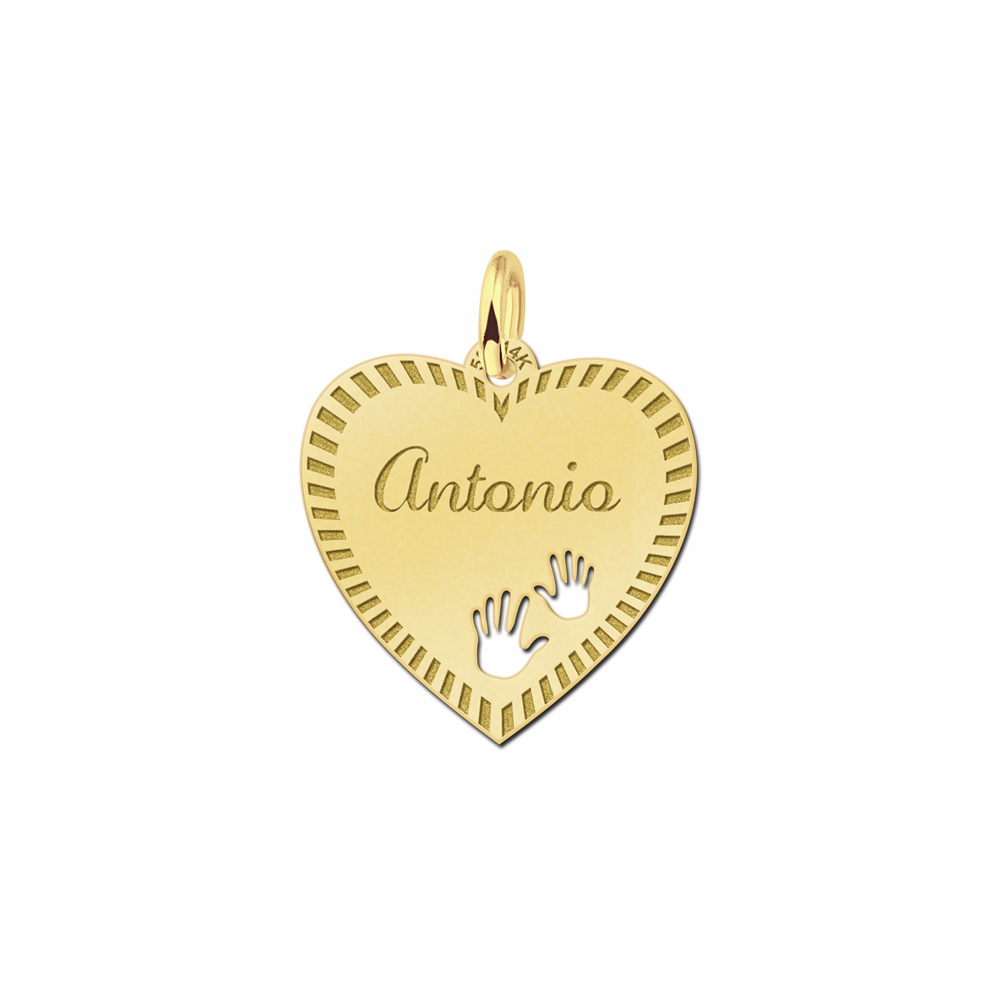 Hart met naam en rand