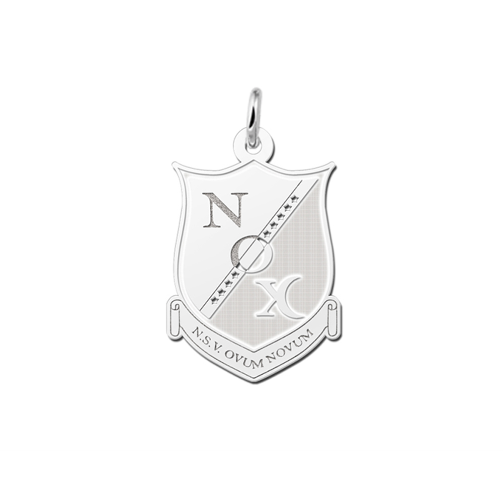 Jouw logo als hanger - zilver