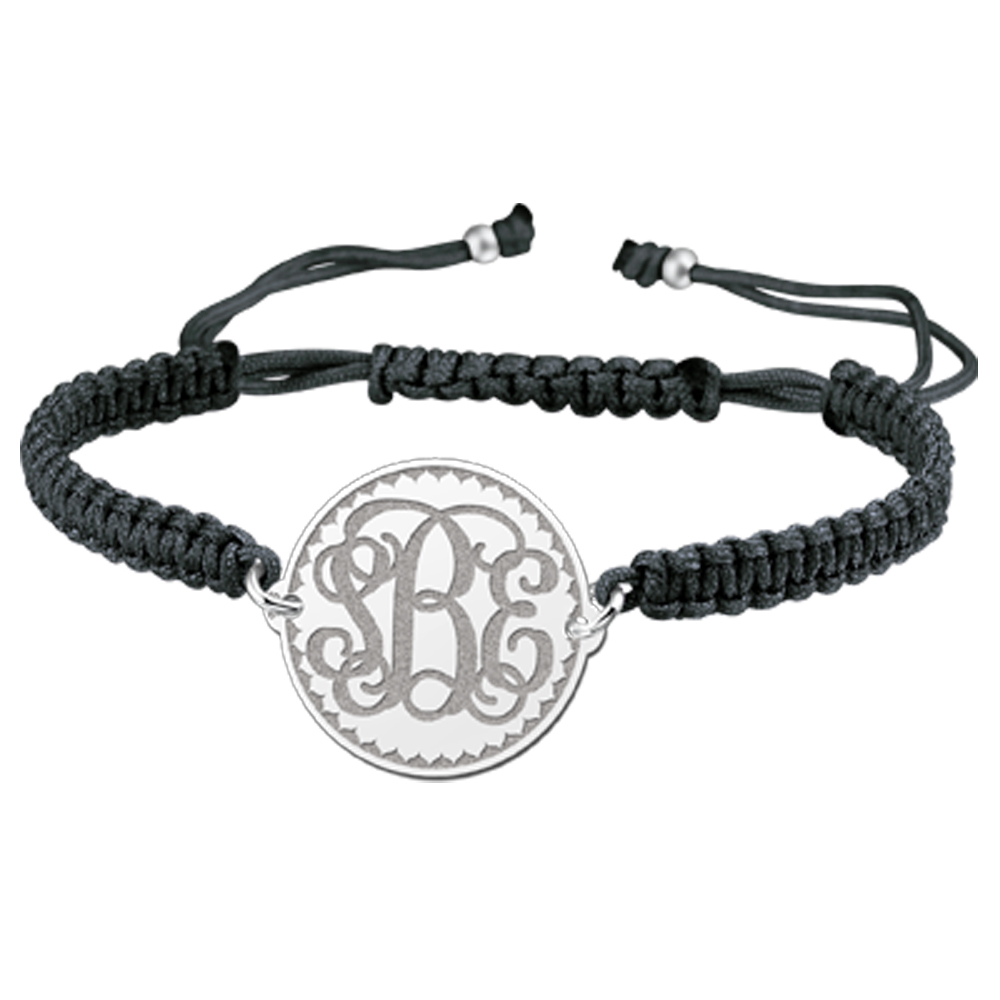 Monogram armband met je letters