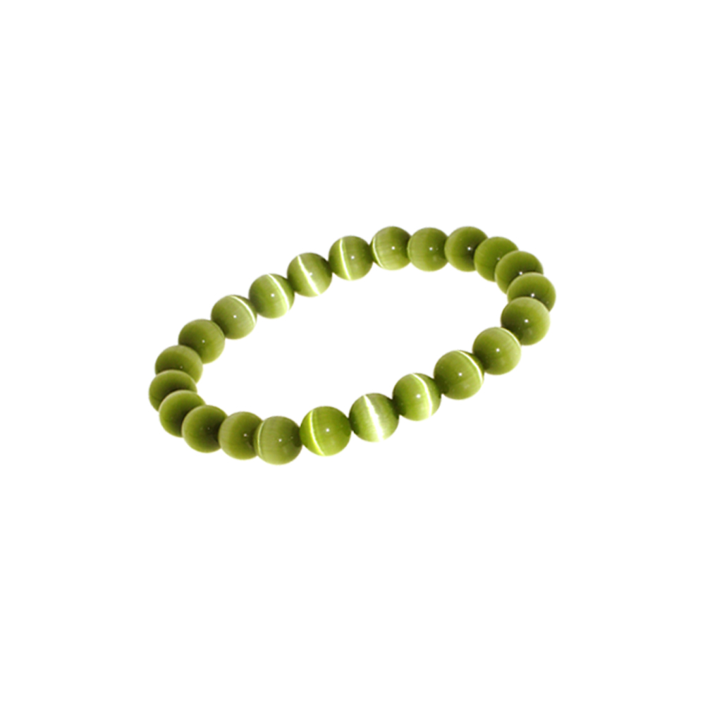 Armband kattenoog groen