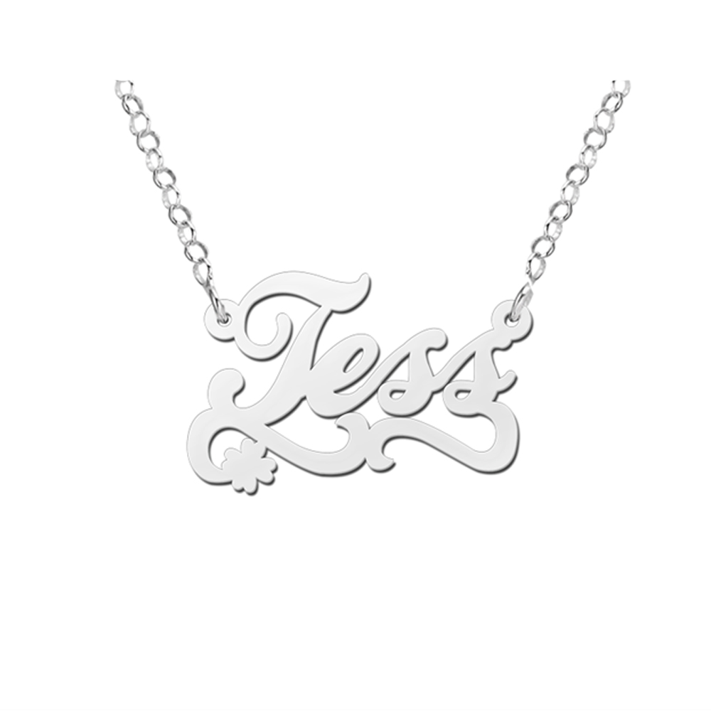 Ontwerp je eigen naamketting – zilver