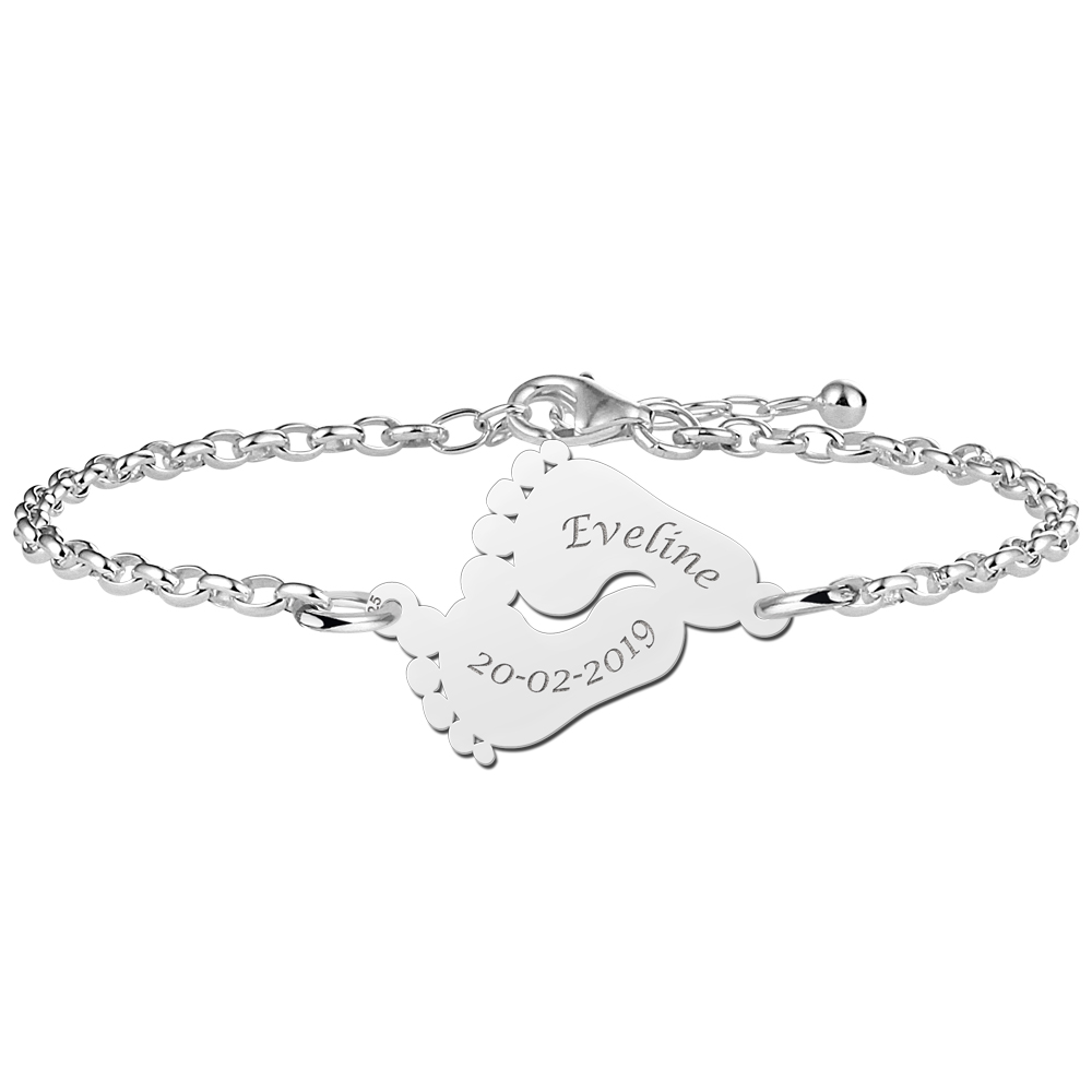 Verdorde Aktentas Coöperatie Armbanden met naam | Gepersonaliseerd Armbanden | Names4ever