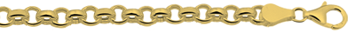 Jasseron Armband Zilver Verguld