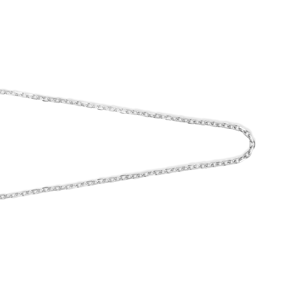 Zilveren collier anker 38-42cm