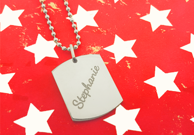 Stalen hanger met bolletjes ketting Stalen hanger met bolletjes ketting