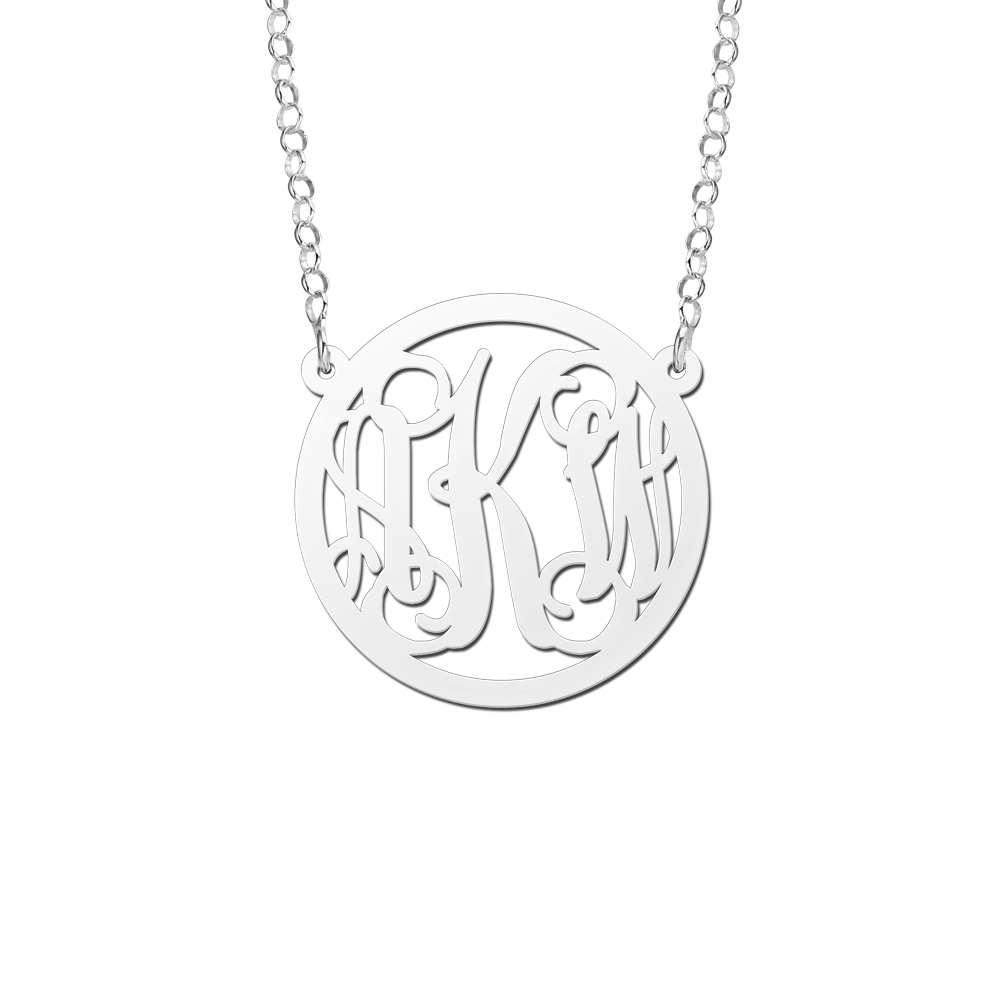 Monogram ketting met je letter