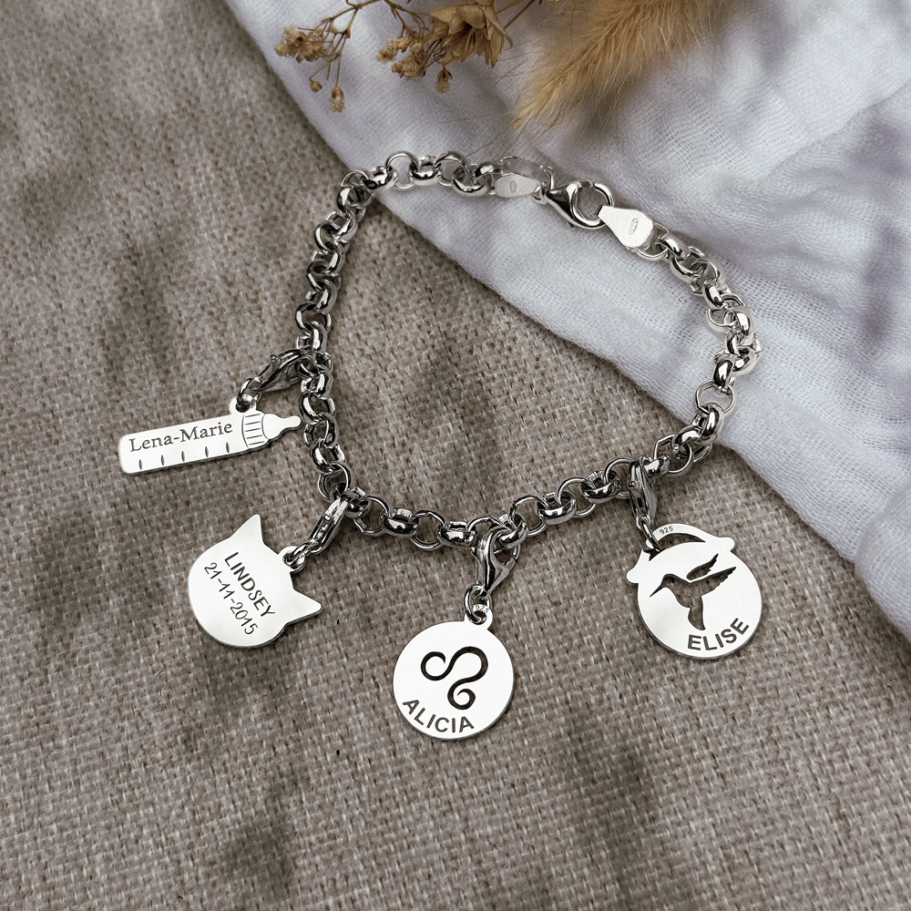 Zilveren armband jasseron