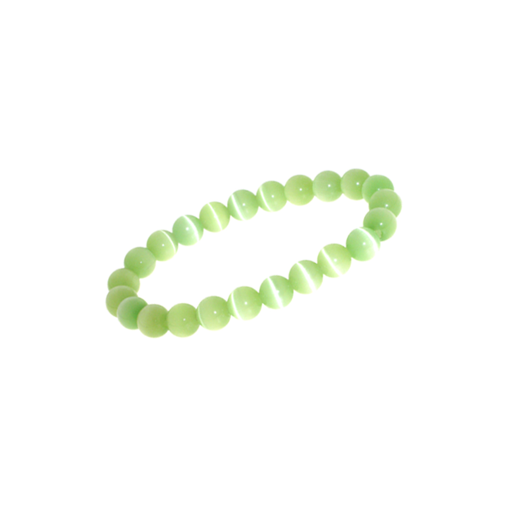 Armband kattenoog groen licht